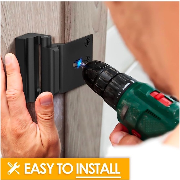 Home Security Door Reinforcement Lock - Picture 3 of 6